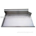 Brushed Stainless Steel sink with dish table